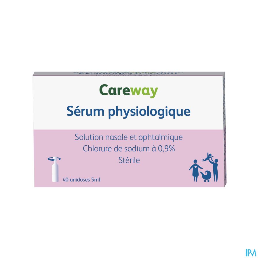 Careway Nasal Serum Physio Unidoses 40x5ml