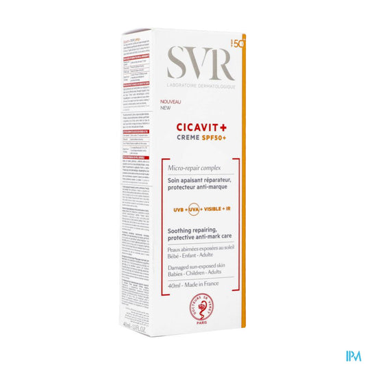 Svr Cicavit Creme Spf50 Tube 40ml