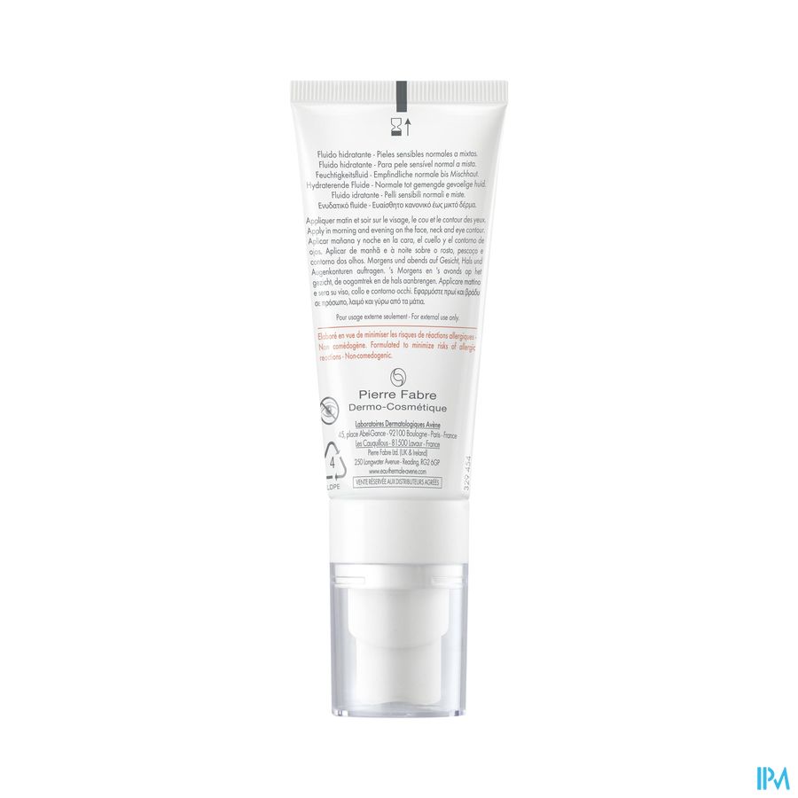 Tolerance HYDRA-10 Fluide hydratant