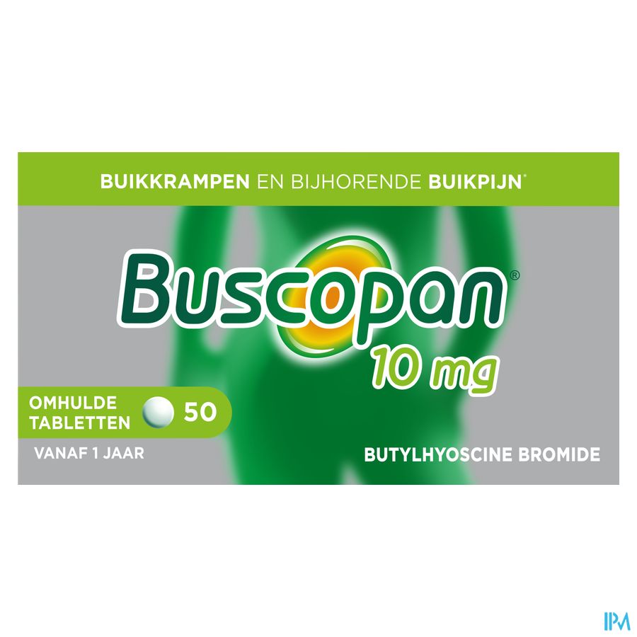 Buscopan 10mg Comp 50 - Crampes et maux de ventre