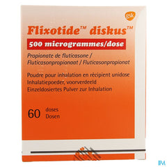 Flixotide 500 Diskus Pulv Inh 60dos