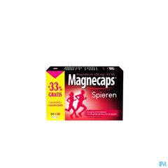 Magnecaps Muscles 84 capsules Magnésium 450mg & Vit B6 + 33% GRATUIT 84+28 capsules
