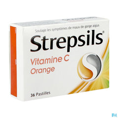 Strepsils Vitamine C Orange Past 36