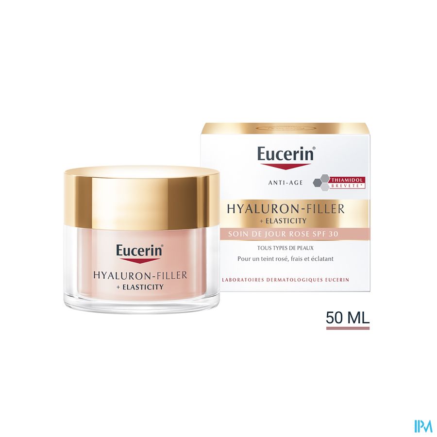 Eucerin Hyaluron Fill+elast.cr Jour Rose Ip30 50ml