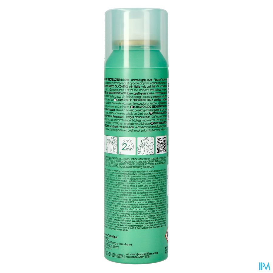 Klorane Capil. Sh Sec Ortie Teinte Spray 150ml