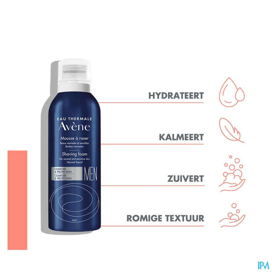 Eau Thermale Avène - MEN Mousse à raser peaux sensibles