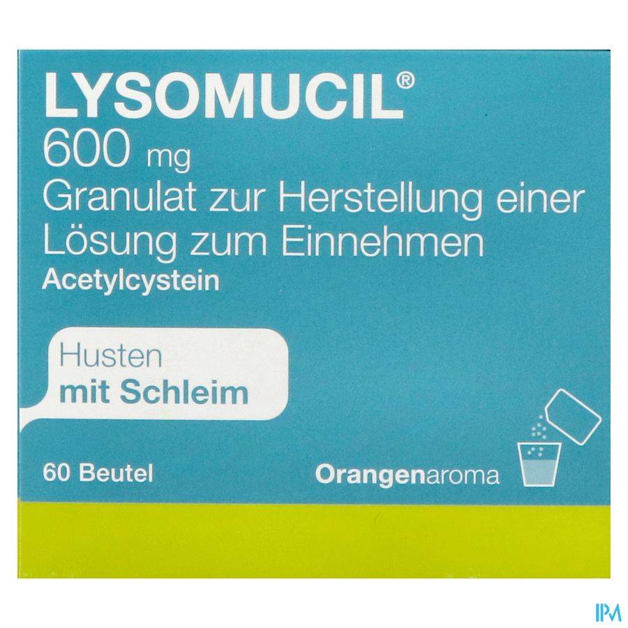 Lysomucil 600 Gran Sach 60 X 600mg