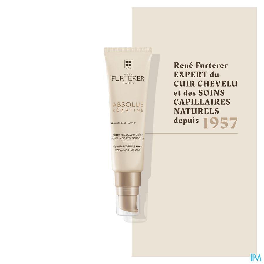 René Furterer - Sérum Réparateur Ultime - Soin pointes abimées - ABSOLUE KÉRATINE
