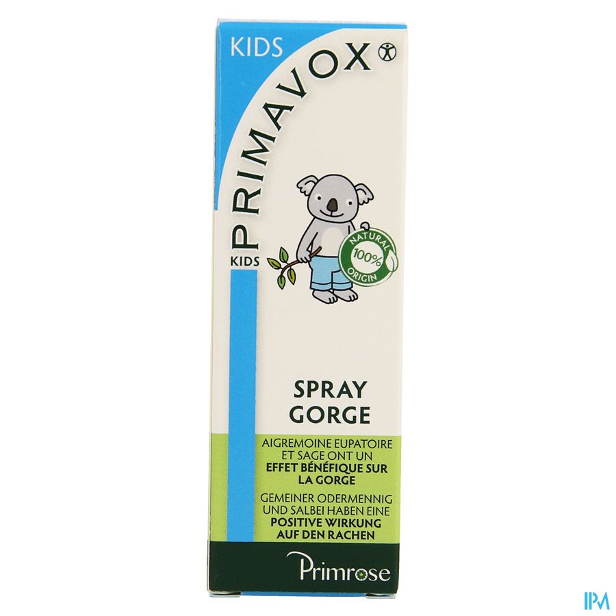 Primavox Kids Spray Gorge 10ml