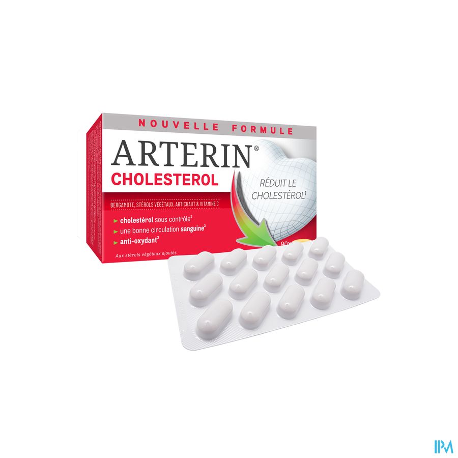 Arterin® Cholestérol 90 Cmp Sans Levure Rouge De Riz/Statines & Bonne Tolérance