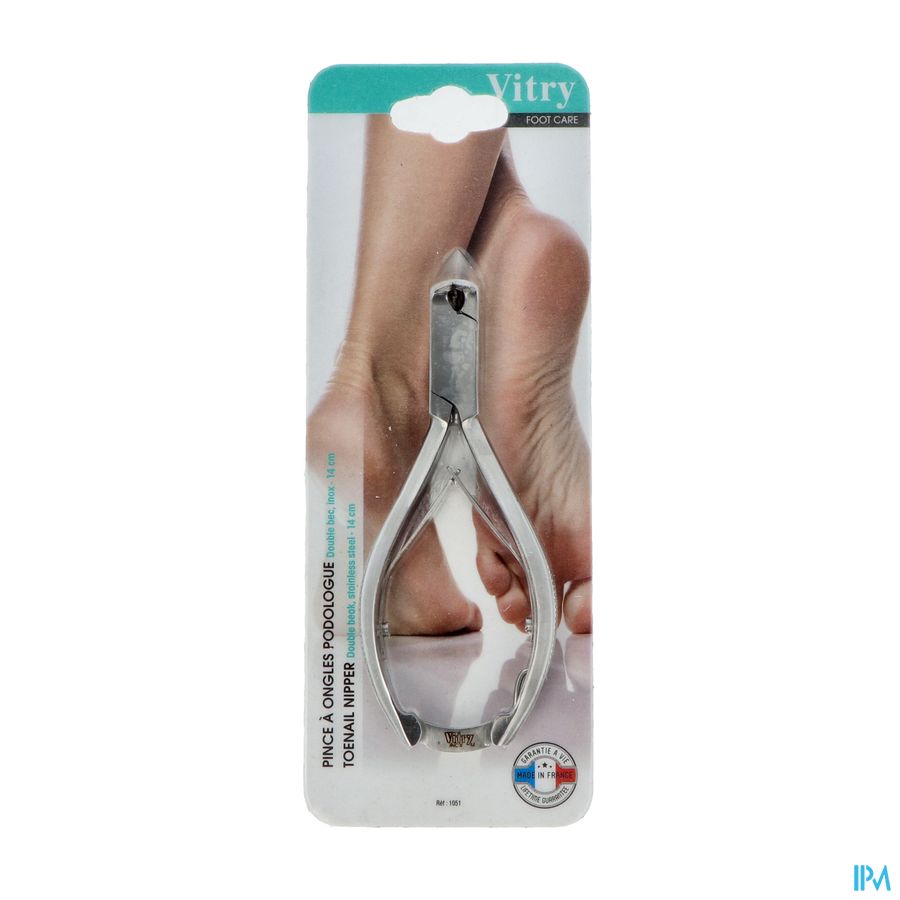 PINCE DOUBLE BEC 14CM INOX