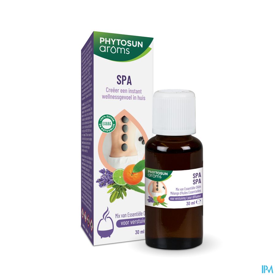 Phytosun® Mélange D’Huiles Essentielles – Spa – 30 ml – Détente & Bien-Être