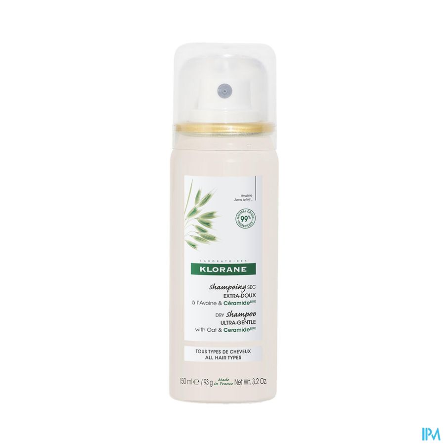 Klorane Avoine Shampooing sec Extra-doux quotidien 150ml