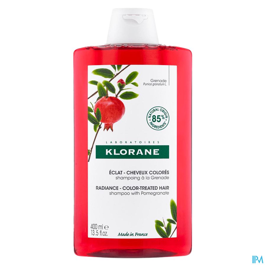 Klorane - Shampoing à la Grenade - Eclat - Cheveux colorés