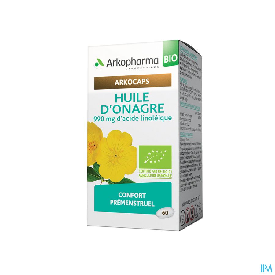 Arkogelules Huile Onagre 60