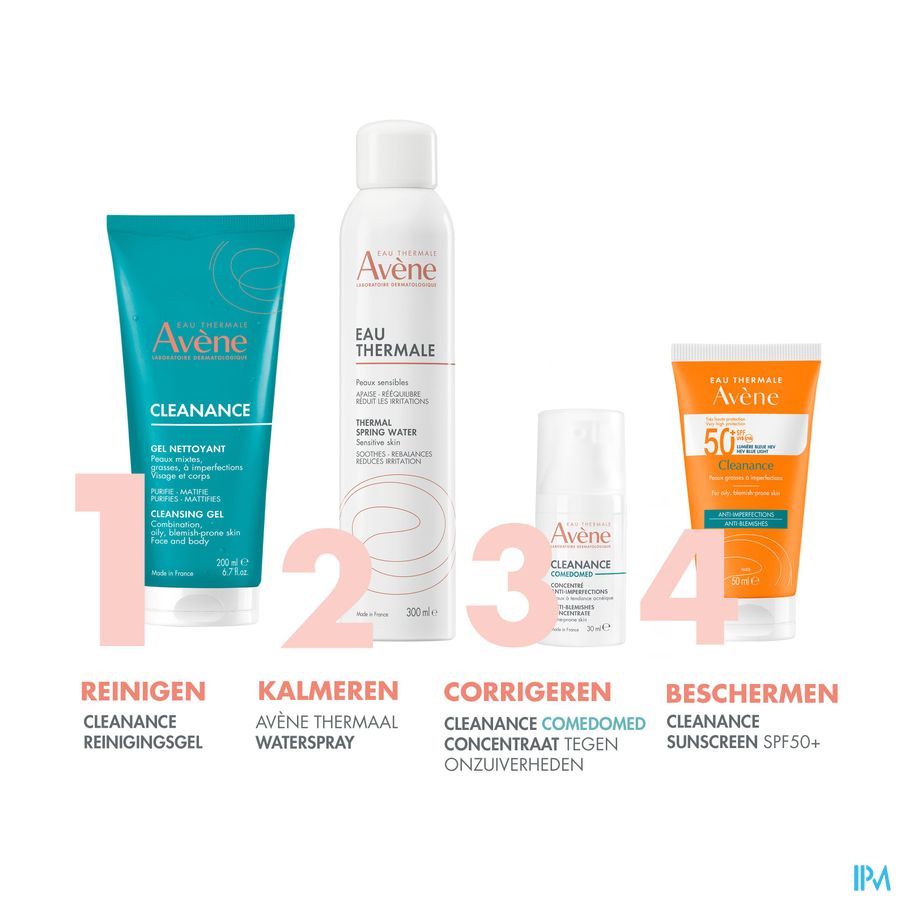 Eau Thermale Avène - Gel nettoyant Cleanance