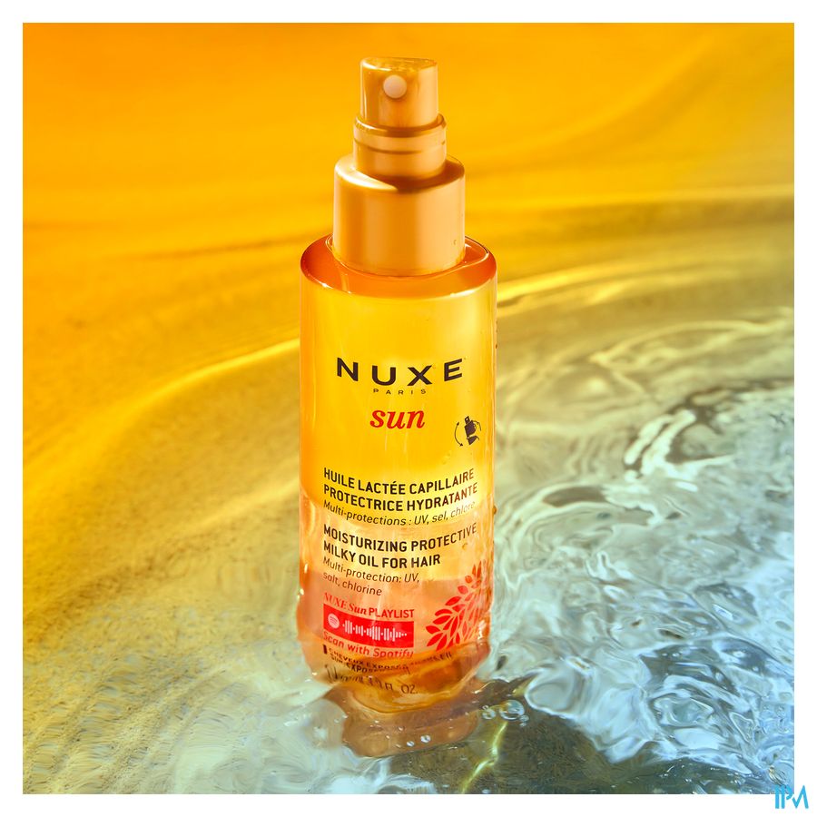 Nuxe Sun Huile Lacte Capil. Prot.hydra Fl 100ml Nf