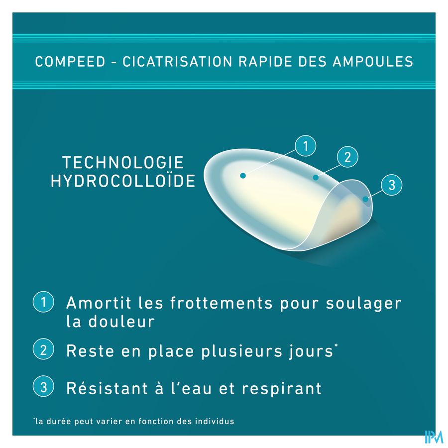Compeed® Pansement Ampoules – small (6 p.)
