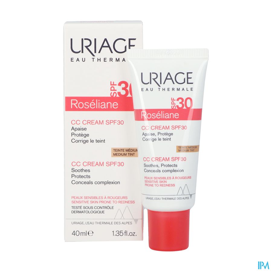 Uriage Roseliane Cc Cream Ip30 Tube 40ml