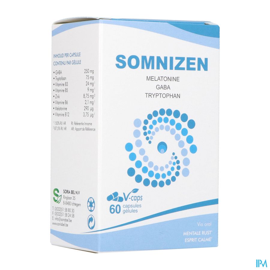 Soria Somnizen Caps 60
