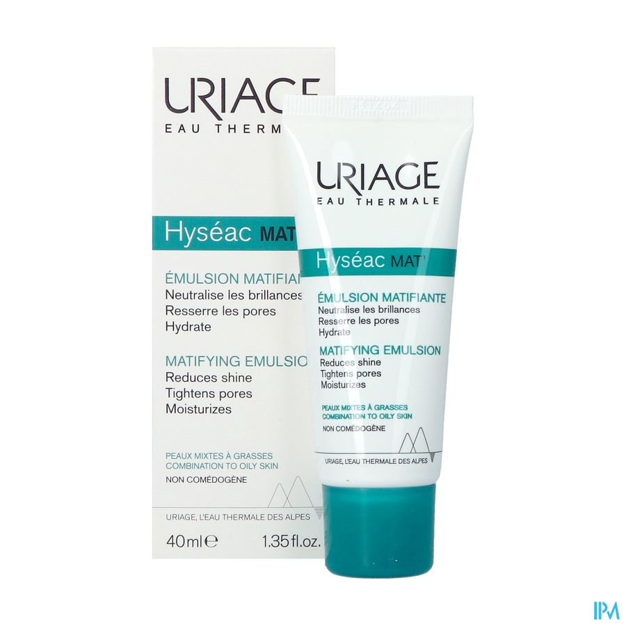 Uriage Hyseac Mat Gel Creme Tube 40ml