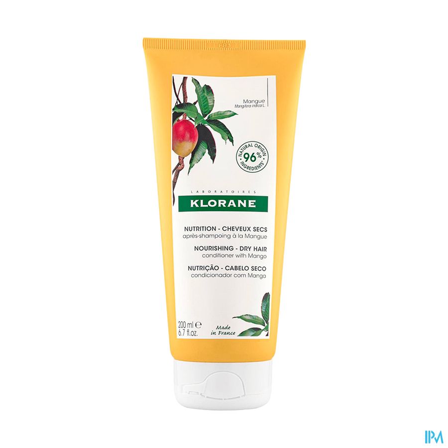 Klorane - Après-shampoing Nutrition à la Mangue - Cheveux secs