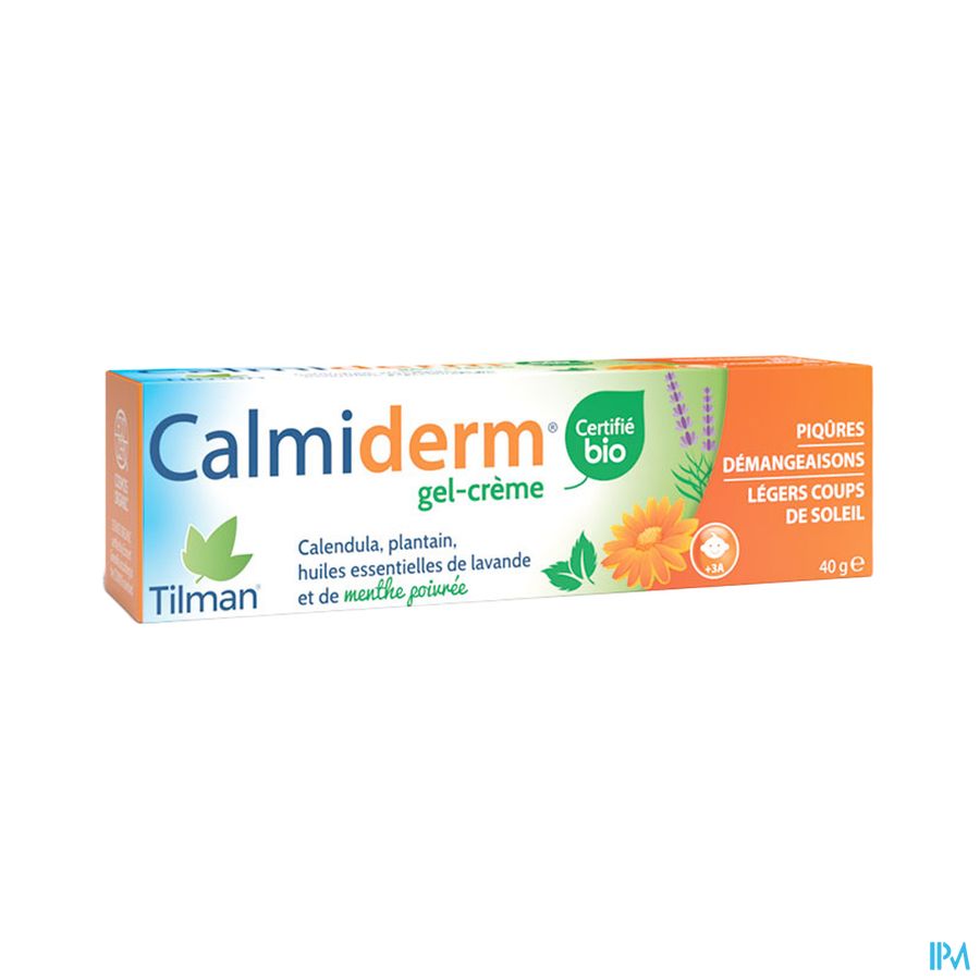 Calmiderm gel-crème certifié bio