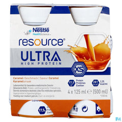 Resource Ultra Caramel 4x125ml