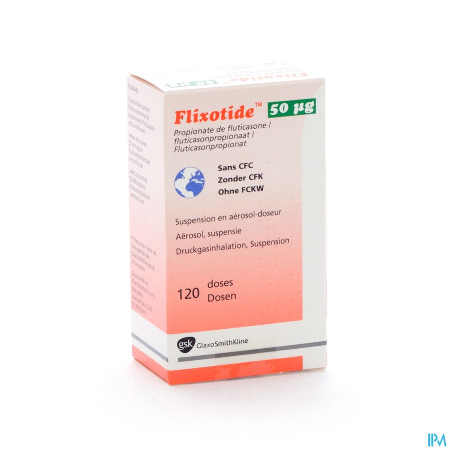 Flixotide Inhalator 120 Doses 50mcg