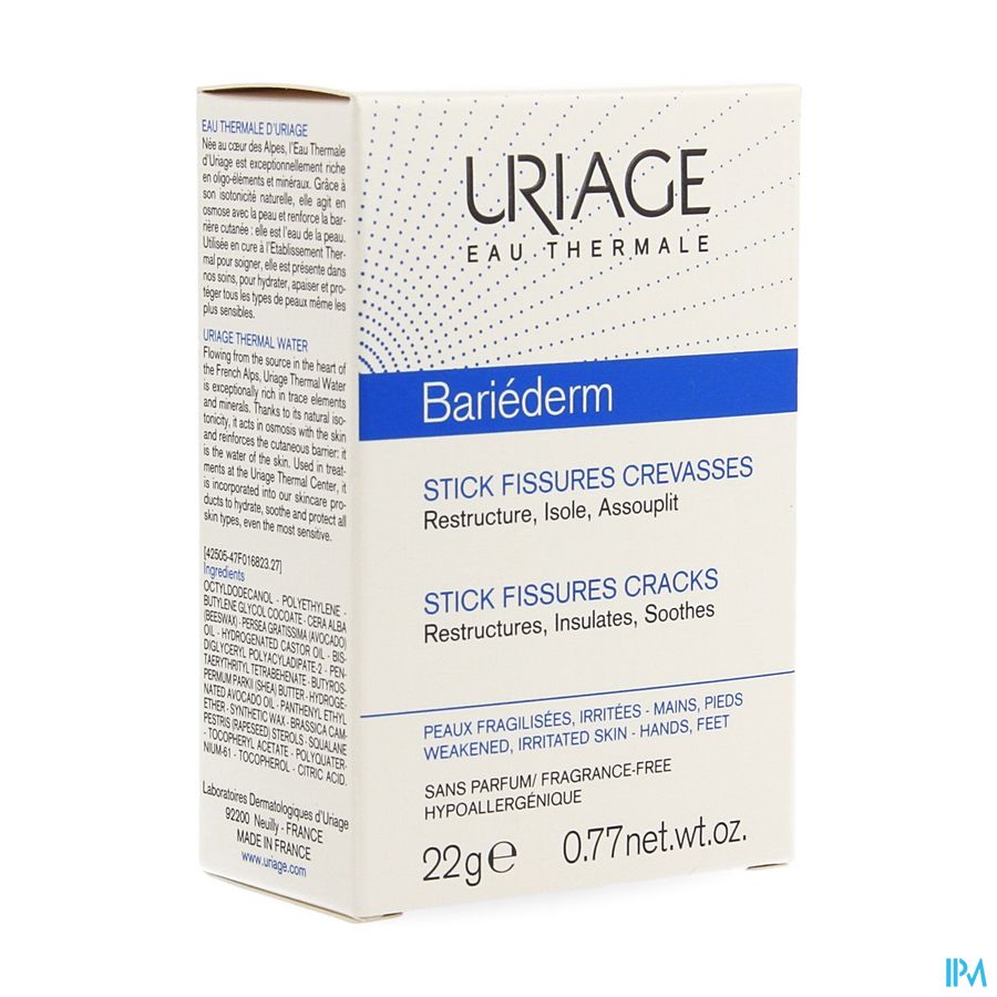Uriage Bariederm Fissures-crevasses Stick 22g