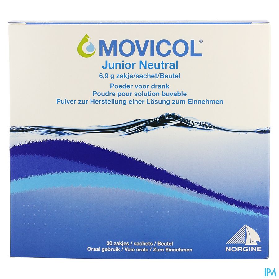 Movicol Junior Neutral Sachets 30 X 6,9g