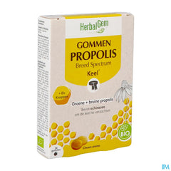 Herbalgem Propolis Large Spectre Bio Gommes 24
