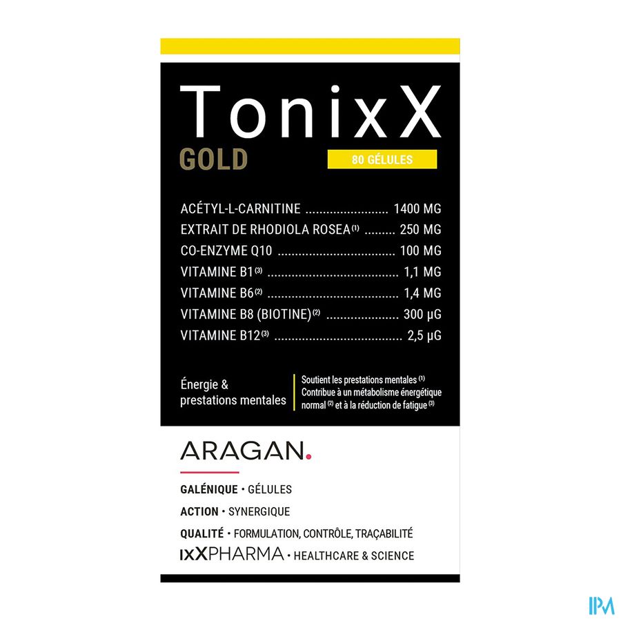 Tonixx Gold Caps 80 Nf