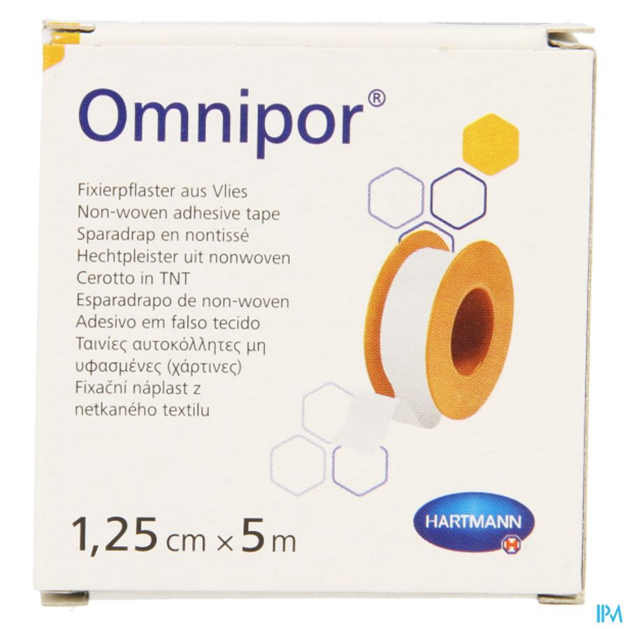 Omnipor 1,25cmx5m 1 P/s