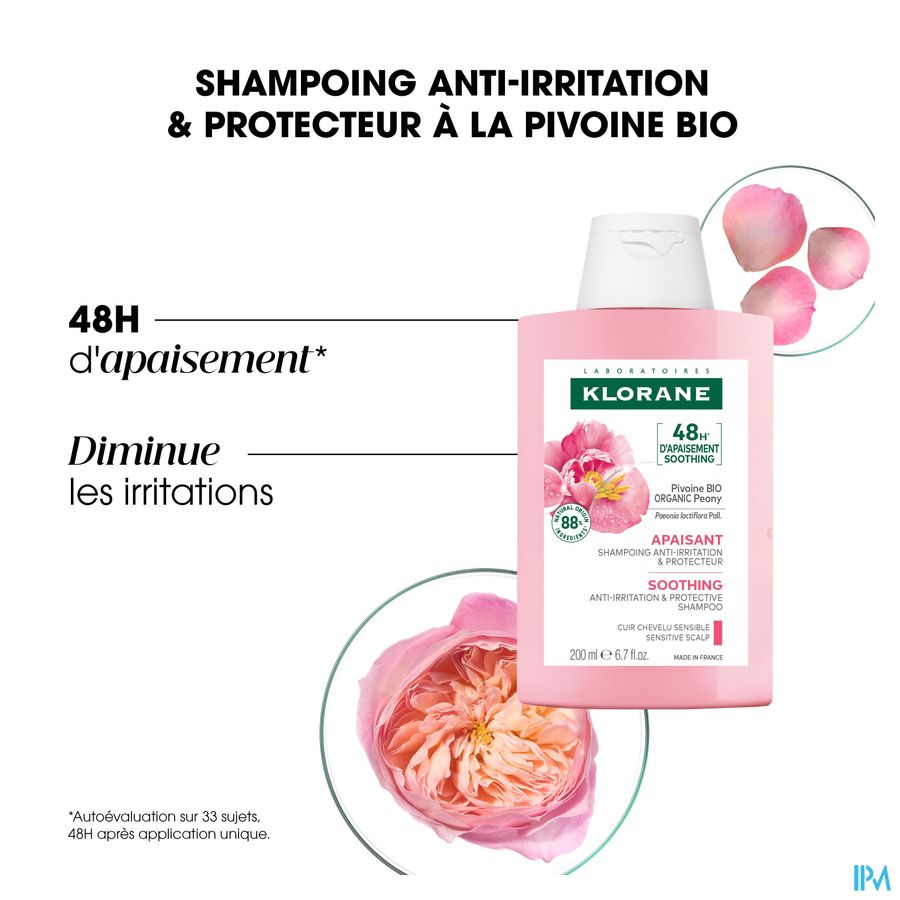 APAISANT Shampoing anti-irritation et protecteur