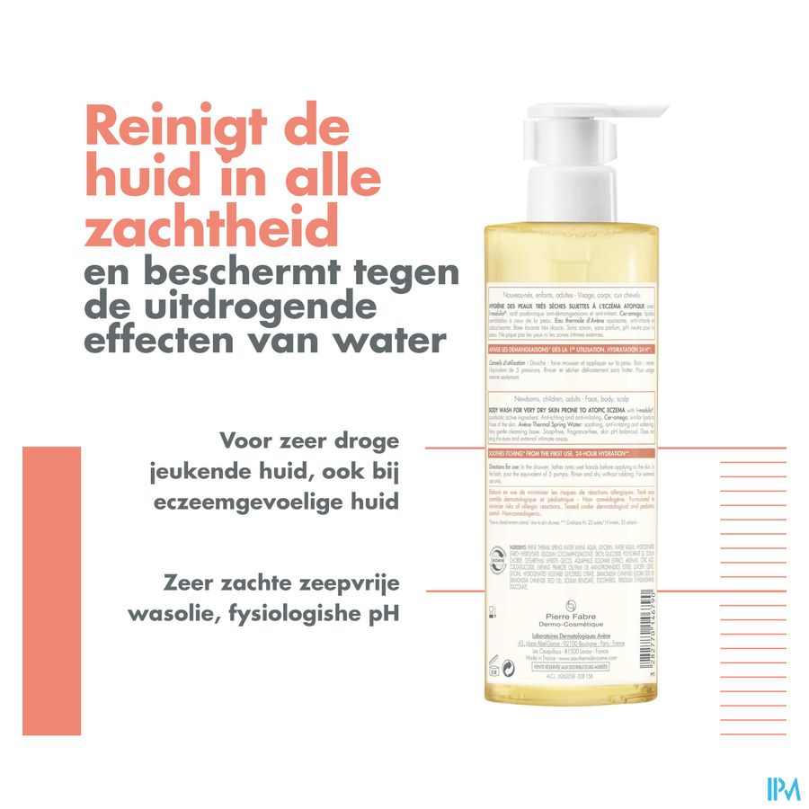 Eau Thermale Avène - XeraCalm A.D Huile lavante relipidante
