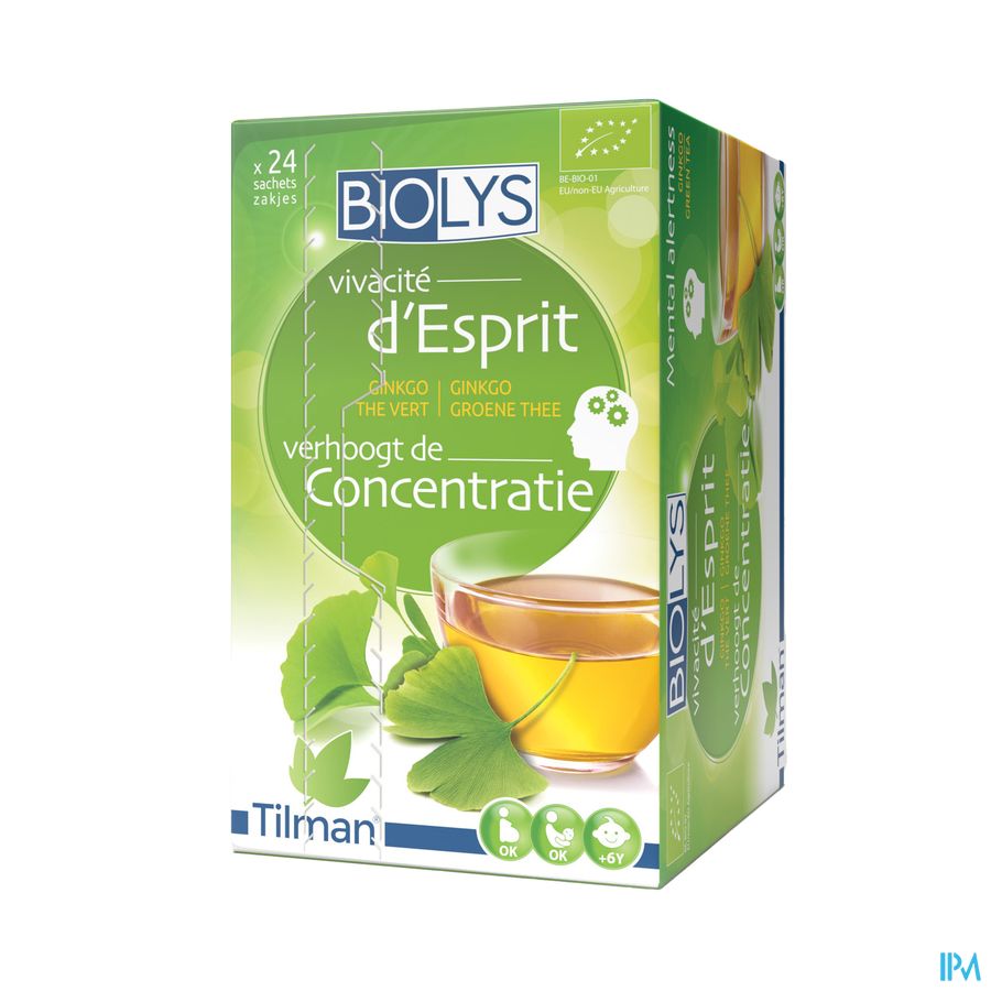 Biolys® Ginkgo-Thé vert