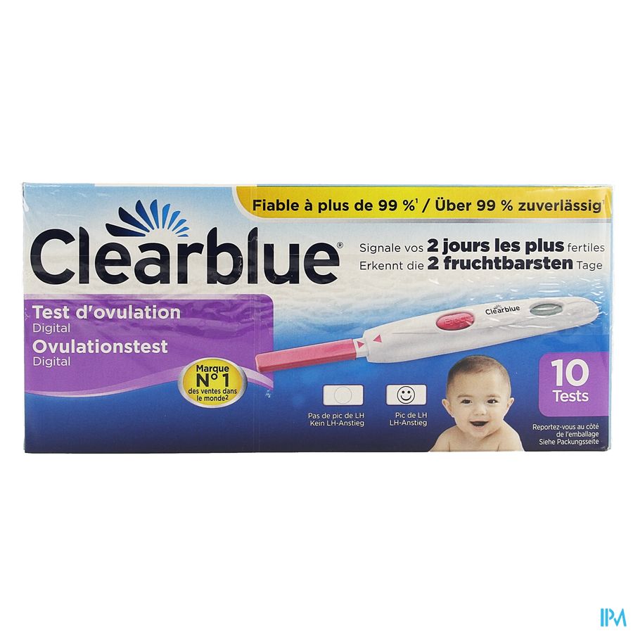 Clearblue Digital Test Ovulation 10