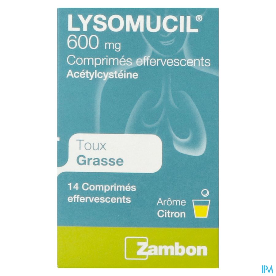 Lysomucil 600 Comp Eff 14 X 600mg
