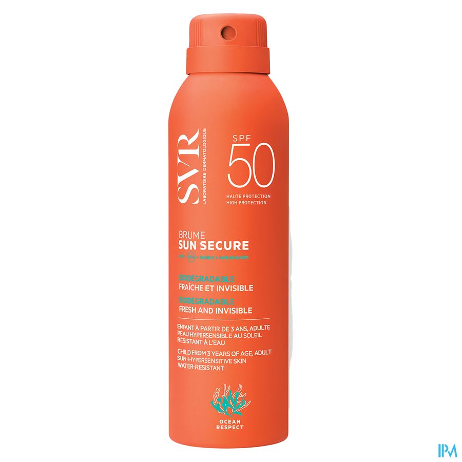 Svr Sun Secure Brume Spf50+ 200ml