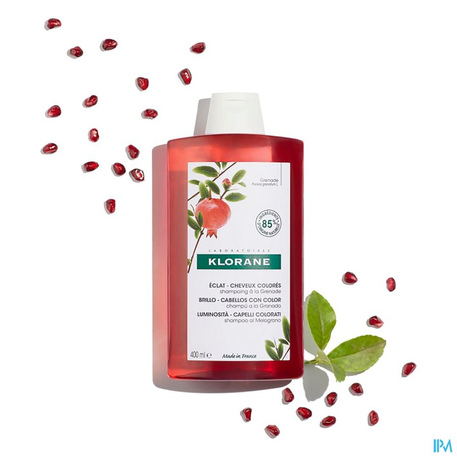 Klorane - Shampoing à la Grenade - Eclat - Cheveux colorés