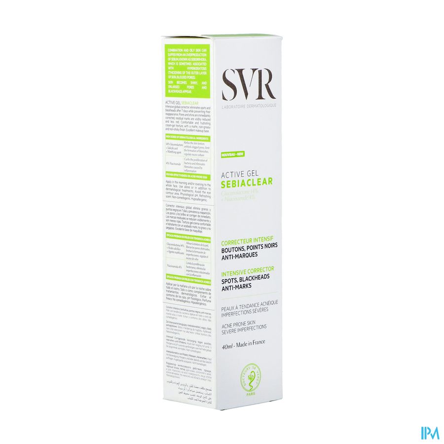 Svr Sebiaclear Active Gel 40ml