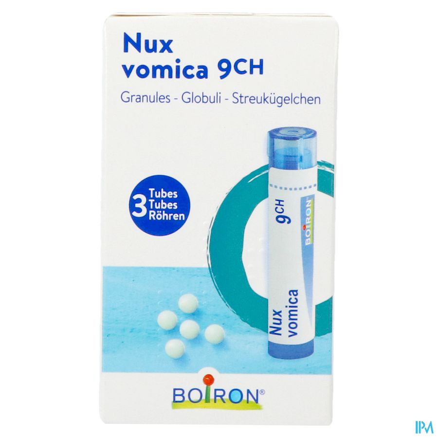 Nux Vomica 9ch Homeopack Gr 3x4g Boiron