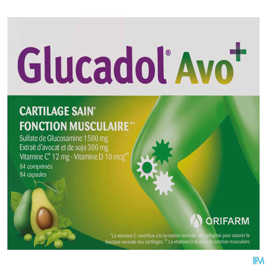 Glucadol Avo+ Comp 84 + Caps 84