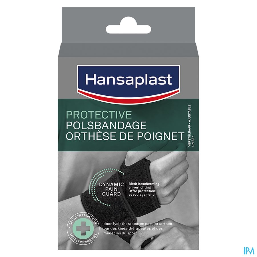 Hansaplast Bandage Poignet Ajustable Taille Unique