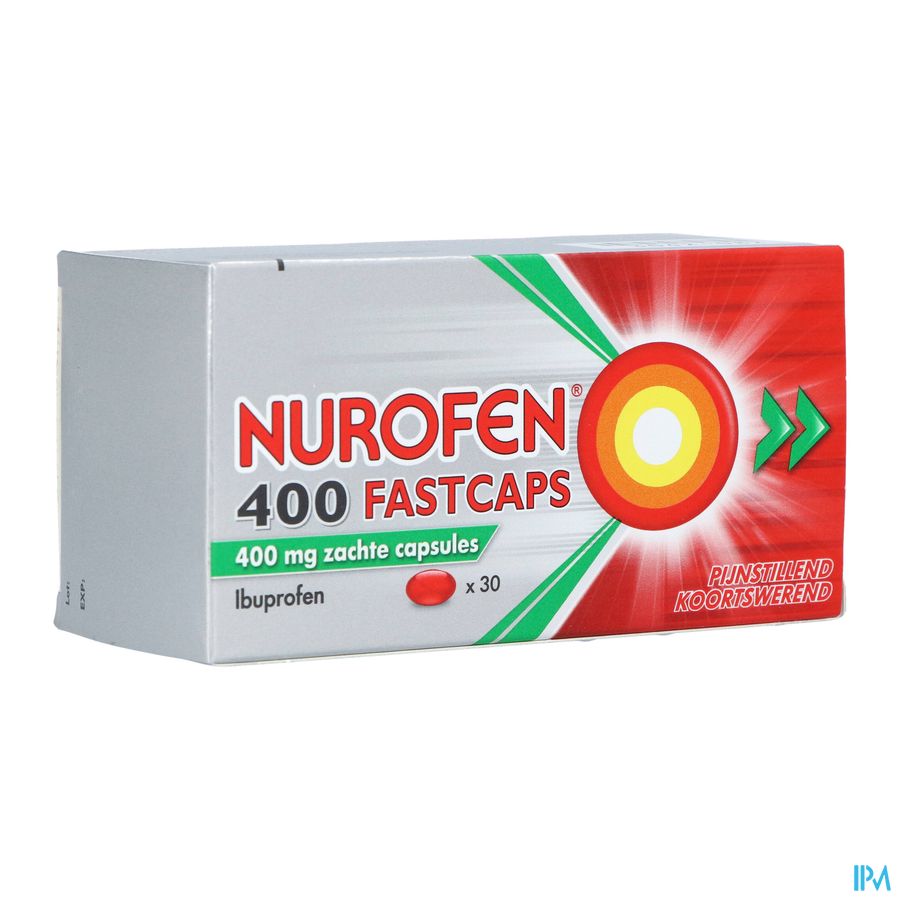 Nurofen 400 Fastcaps Caps 30x400mg