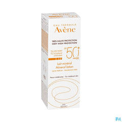 Eau Thermale Avène - Lait minéral SPF50+ Soins solaires MINERAUX