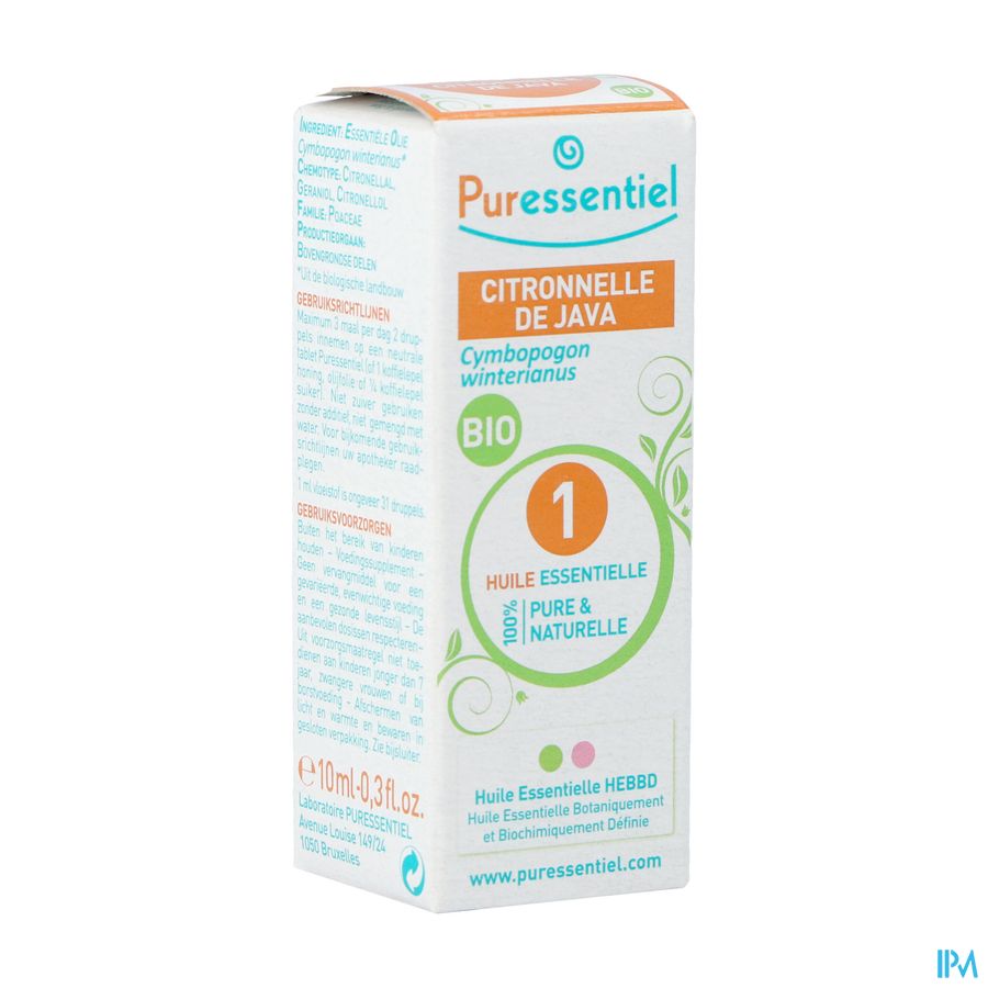 Puressentiel He Citronel Java Bio Exp. 10ml