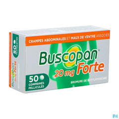 Buscopan Forte 20mg Comp 50 - Crampes et Maux de ventre