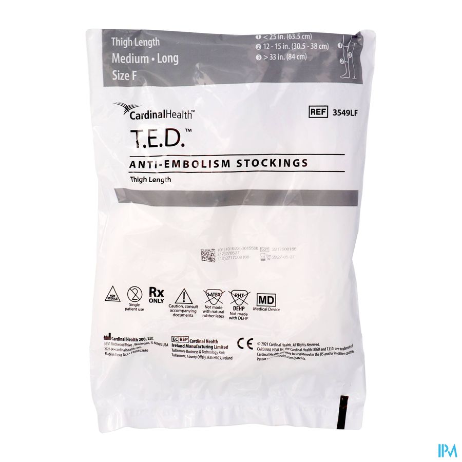 Ted Bas Cuisse 35490 M Long Blanc